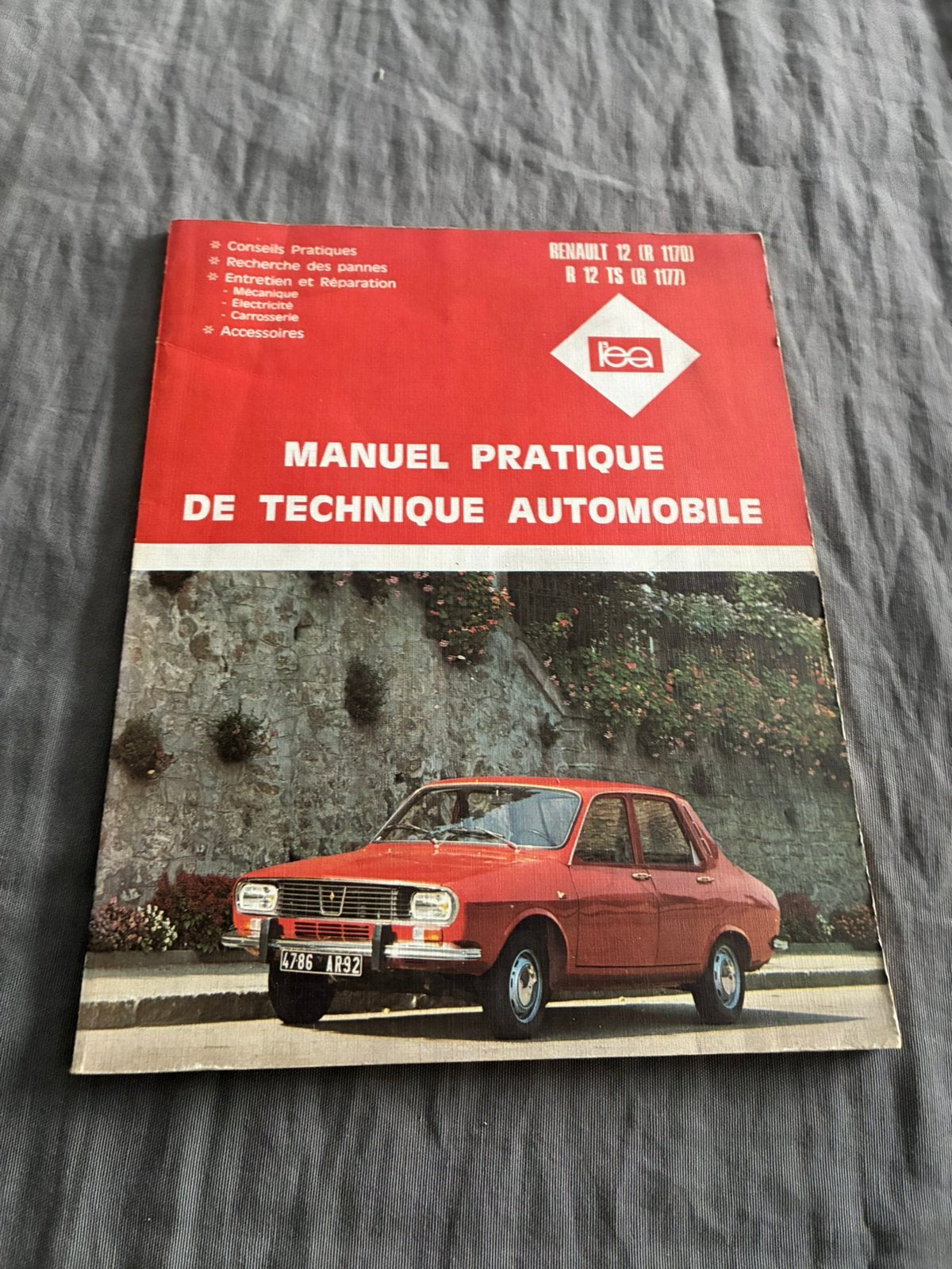 revue technique Renault 12 r12, Ophalen