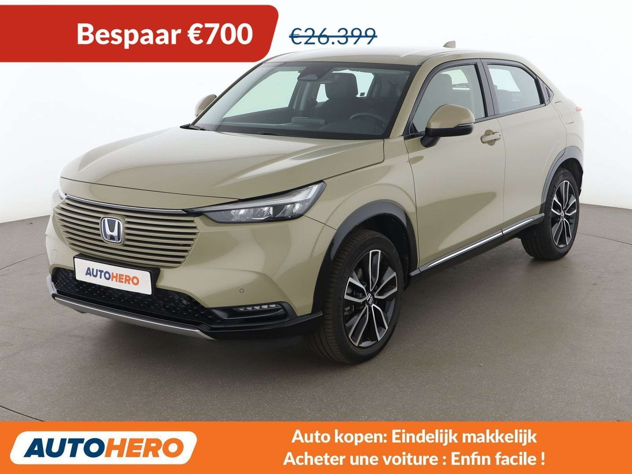 Honda HR-V 1.5 i-MMD Hybrid Advance (bj 2023, automaat), Auto's, HR-V, Bruin, 96 kW, 5 zetels