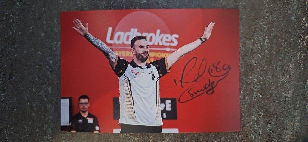 Photo dédicacée (impression) ; Ross Smith # Darts, Enlèvement ou Envoi, Neuf, Autres types