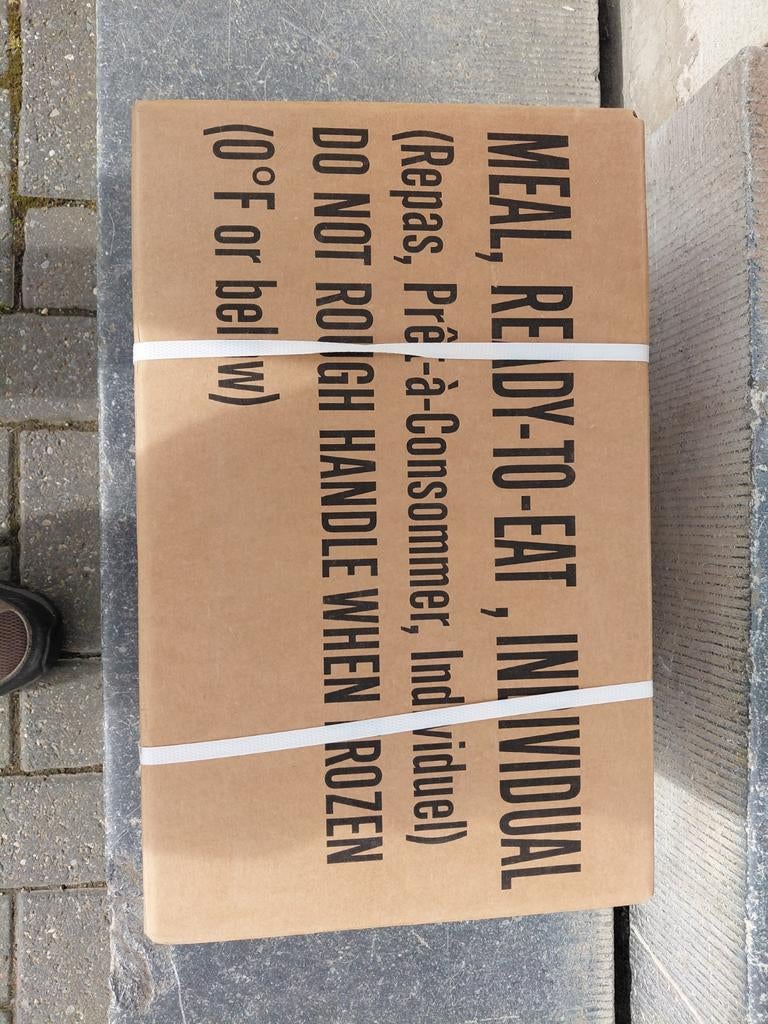 Ration de combat Amérique  MTE, Enlèvement