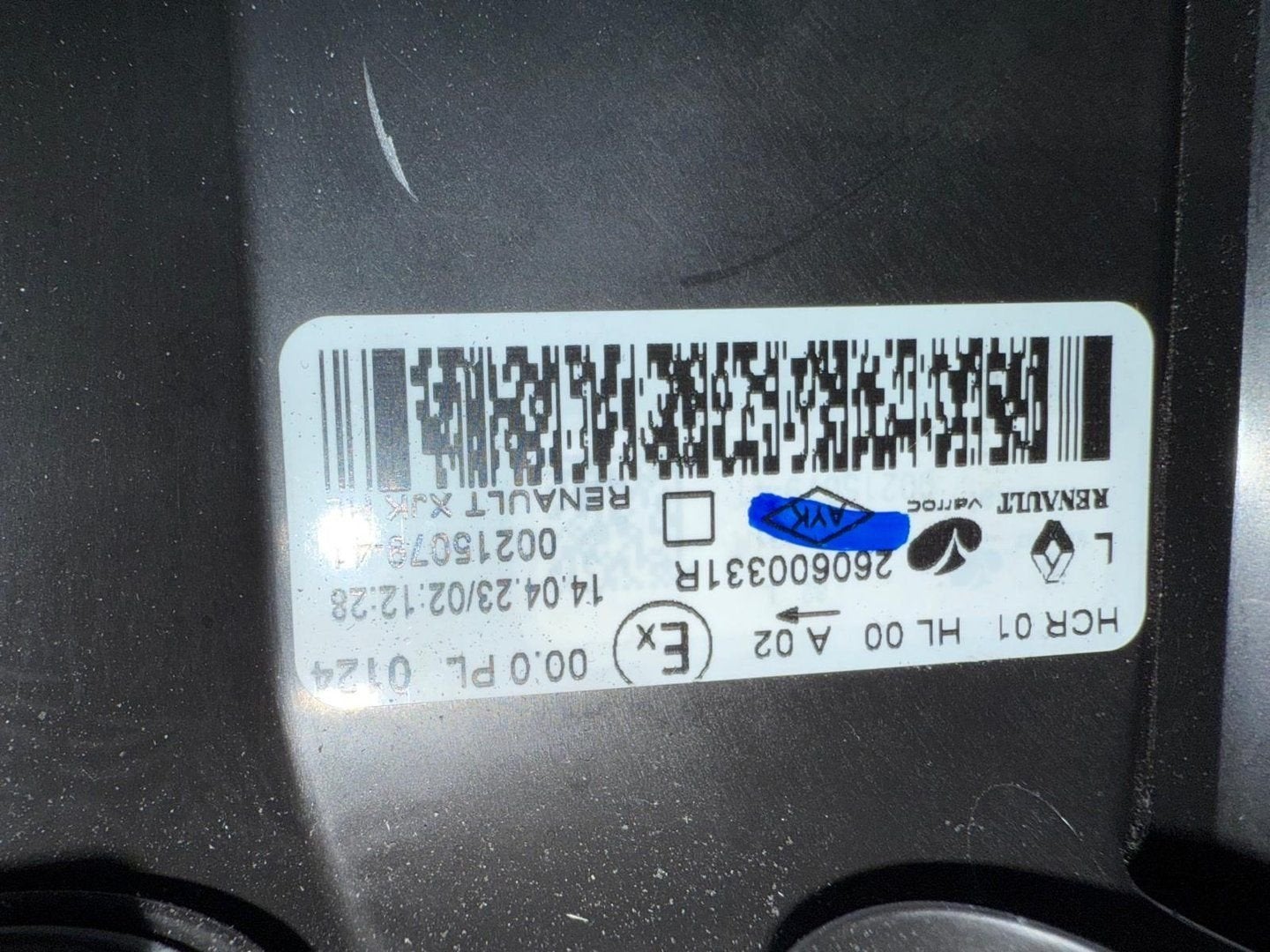 RENAULT EXPRESS KOPLAMP LINKS  ORIGINEEL 260600331, Gebruikt, -, Renault, -