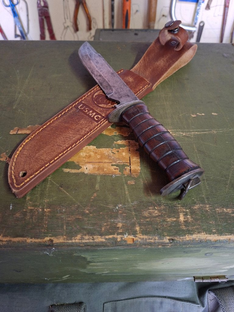 Militaria, Collections, Enlèvement ou Envoi, Armée de terre, Couteau ou Poignard