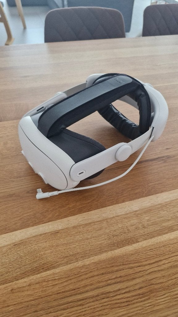 Meta Quest 3 128Go + Sangle KIWI + Câble Link, Enlèvement, Comme neuf, Lunettes VR, Autres plateformes