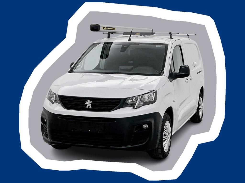 Peugeot Partner 1.5 BlueHDi 130 EAT8 S&S L2 Inrichting Schui, Auto's, Automaat, Electronic Stability Program (ESP), Wit, Bedrijf