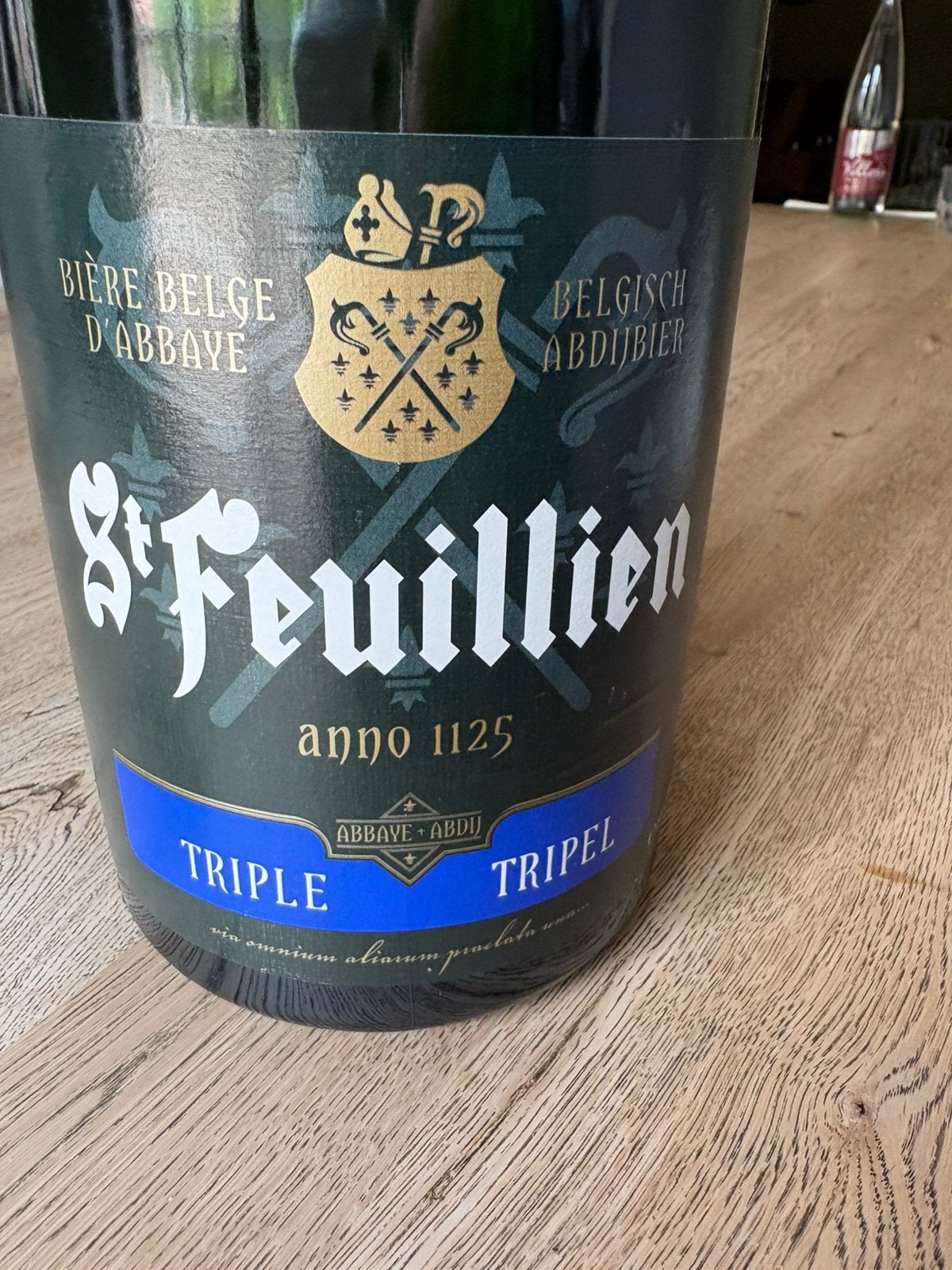 Saint-Feuillien fles van 3 liter, Ophalen of Verzenden, Gebruikt