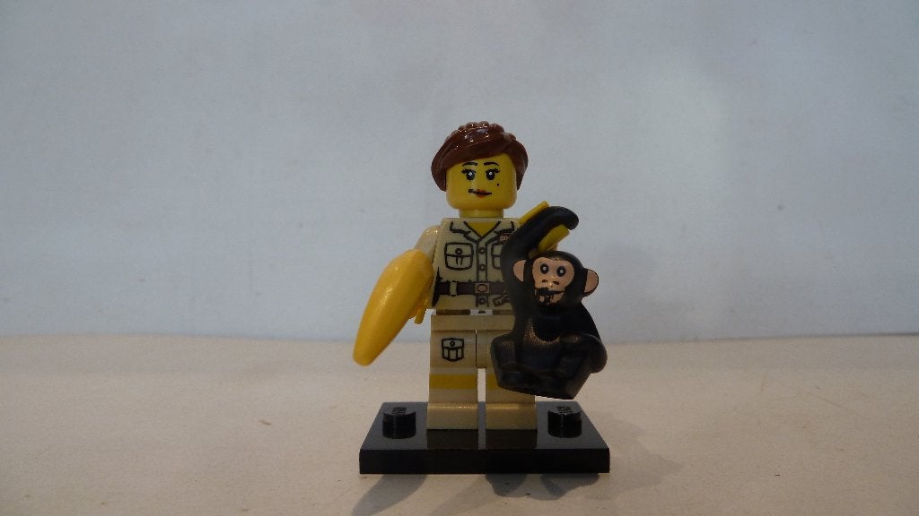 Lego Collectible Minifiguur Series 5 col05-7 Zookeeper, Lego, Ophalen of Verzenden, Zo goed als nieuw, Minifiguur