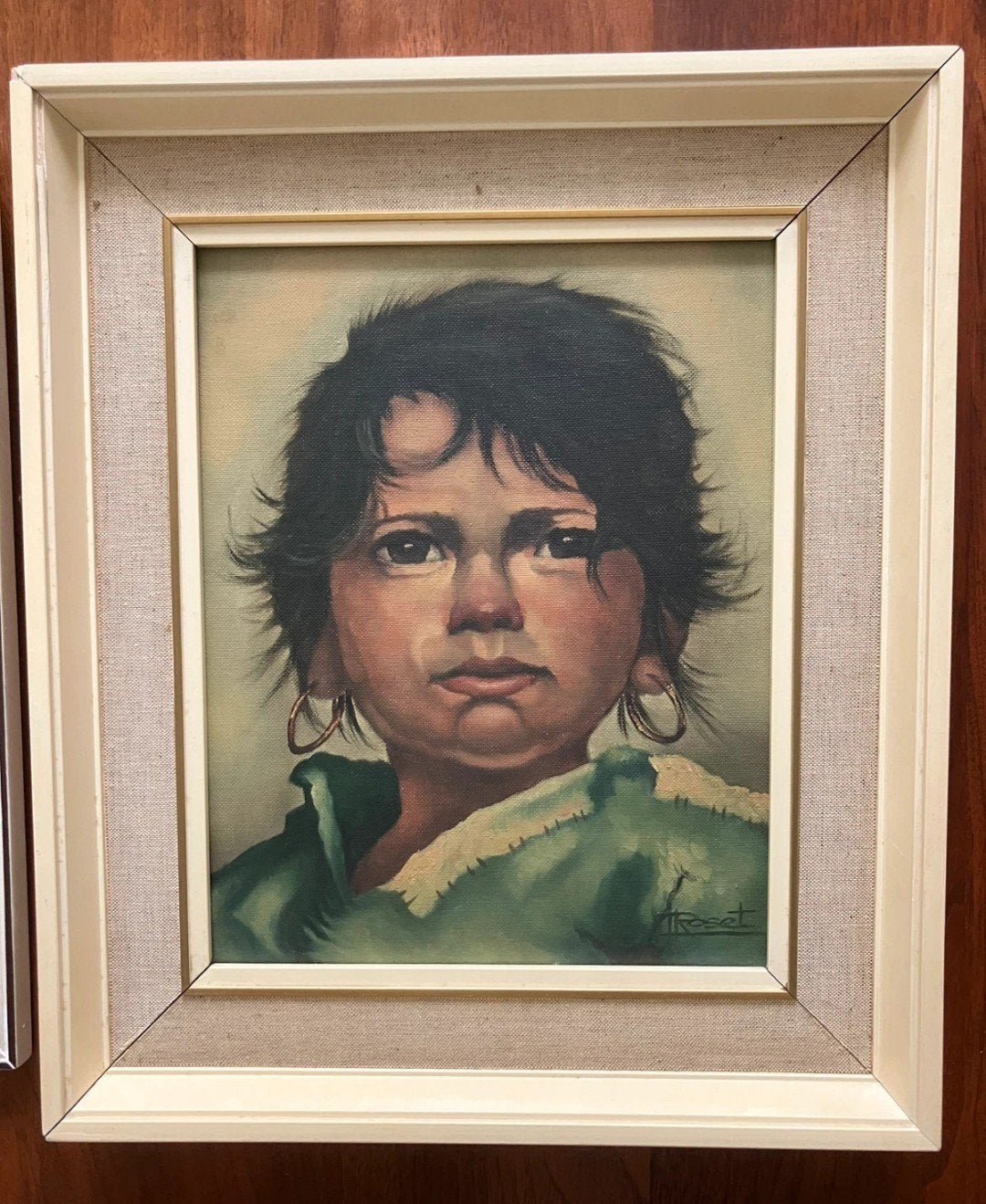 Twee schilderijen / portretten olieverf op doek, Antiek en Kunst, Kunst | Schilderijen | Klassiek, Ophalen, Gesigneerd, Olieverf