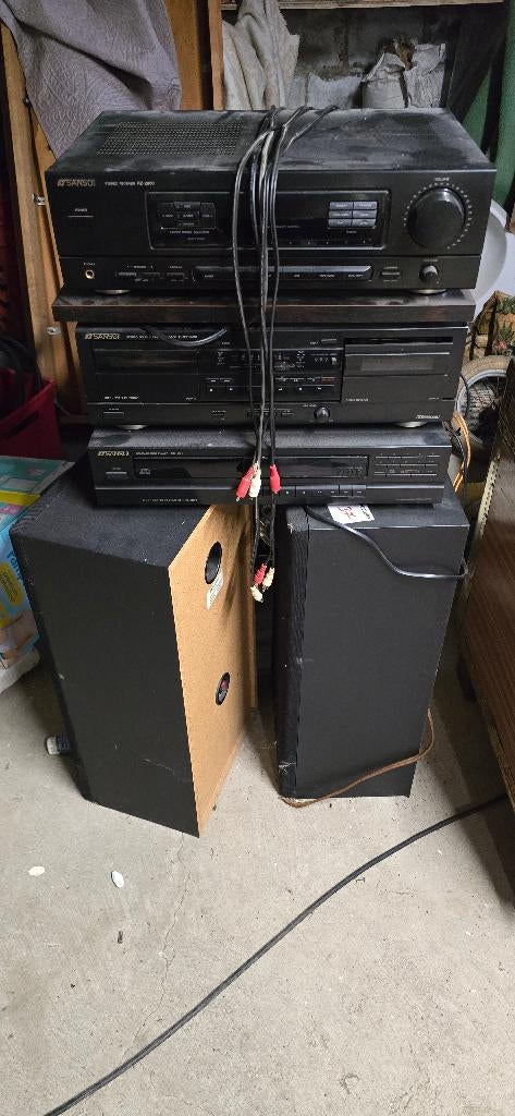 Ampli compact disc sansui faire offre, Audio, Tv en Foto, Versterkers en Ontvangers, Gebruikt, Ophalen, Overige merken, Minder dan 60 watt