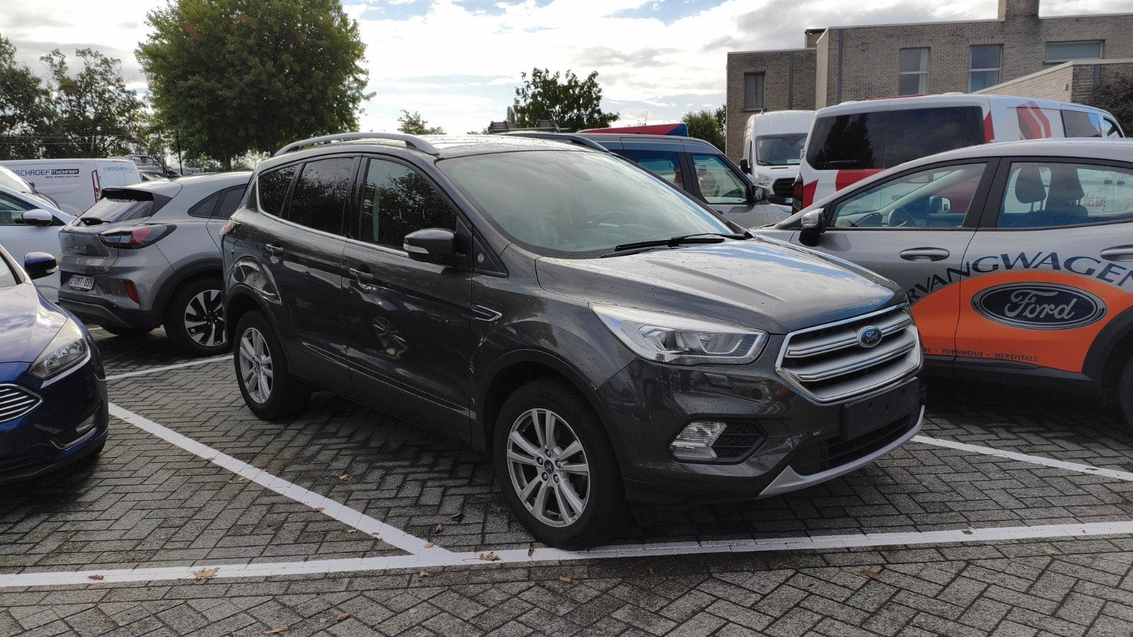 Ford Kuga 108.000km met trekhaak, Autos : Divers, Boîte manuelle, Ford, Essence, Enlèvement