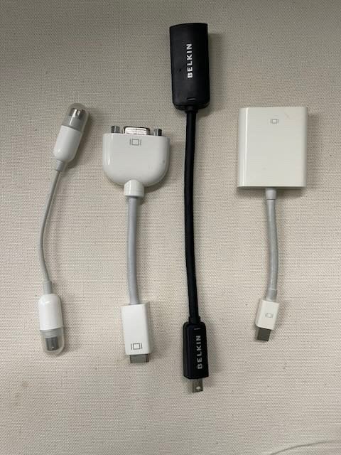 Lot d'adaptateurs d'écran pour Mac, Informatique & Logiciels, Enlèvement ou Envoi