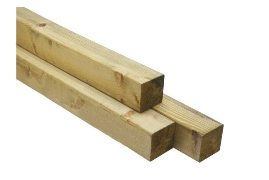 poteaux de jardin en bois NEUFS 2706,8x6,8 cm -imprégnés, Enlèvement, Neuf, 250 cm ou plus, Poteaux