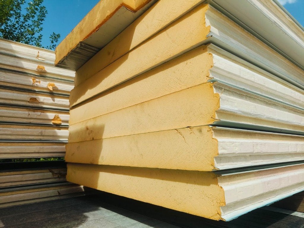 Sandwichpanelen, Ophalen, Zo goed als nieuw, Overige materialen, 100 mm of meer