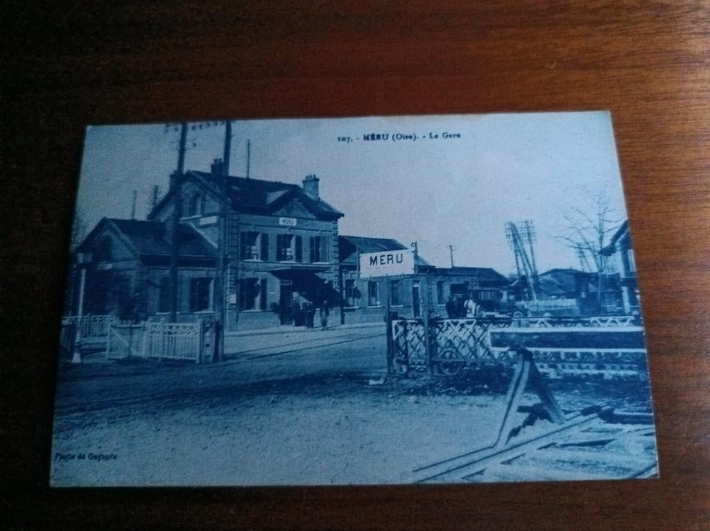 Meru, la gare, France, Enlèvement ou Envoi