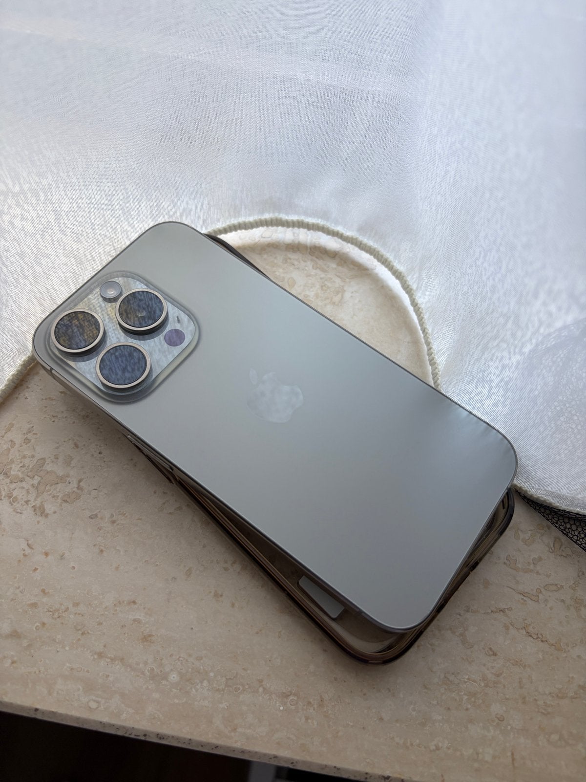 Apple iPhone 15 Pro 256GB Natural Titanium, Enlèvement, Sans abonnement, Sans simlock, Comme neuf