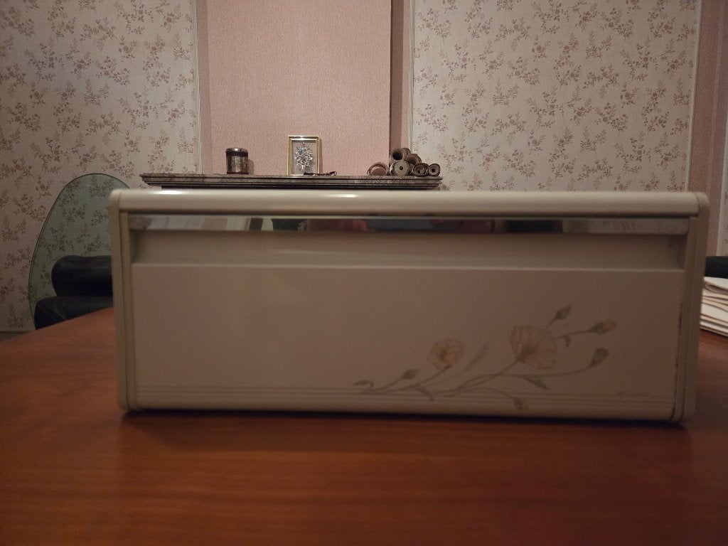 Vintage broodtrommel, Ophalen, Gebruikt, Metaal, Broodtrommel