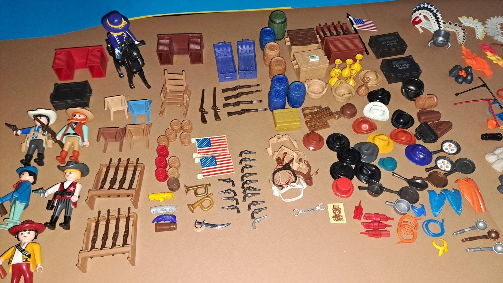 lot playmobil western, Kinderen en Baby's, Ophalen, Gebruikt, Losse onderdelen, Overige typen