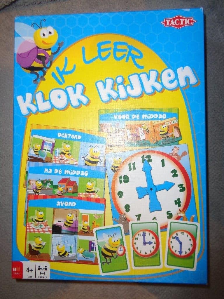 ik leer klok kijken, Kinderen en Baby's, Speelgoed | Educatief en Creatief, Ophalen, Nieuw, Ontdekken