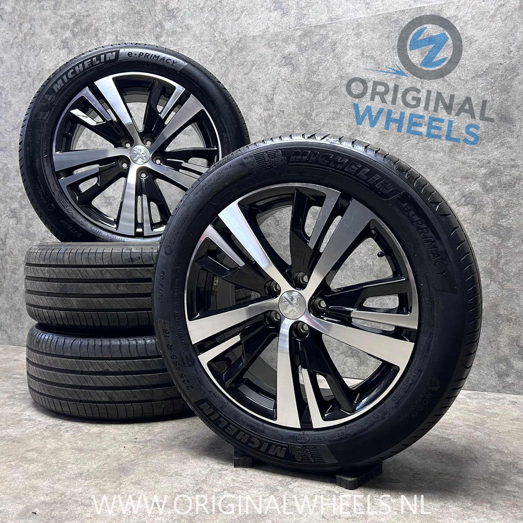 18 inch Detroit velgen + zomerbanden Peugeot 3008 5008, Autos : Pièces & Accessoires, Pneus et Jantes, Véhicule de tourisme, Pneus été