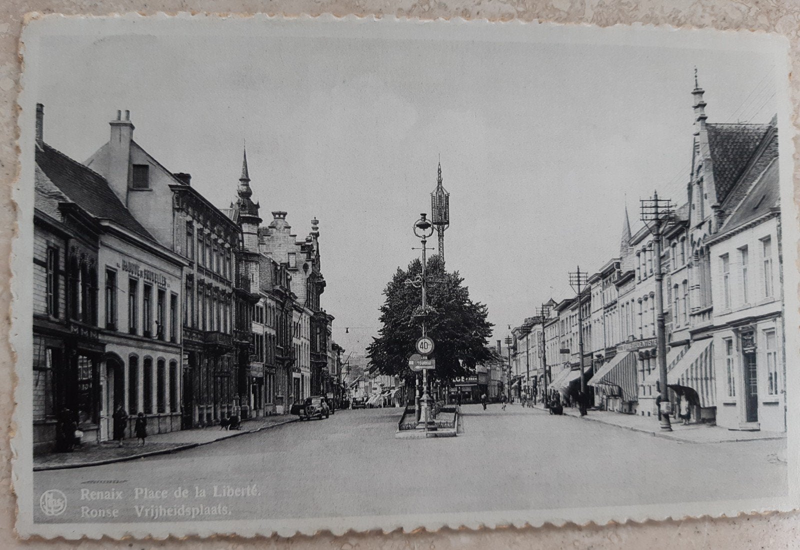 CARTE POSTALE RONSE PETIT PLACE RENAIX, Enlèvement ou Envoi