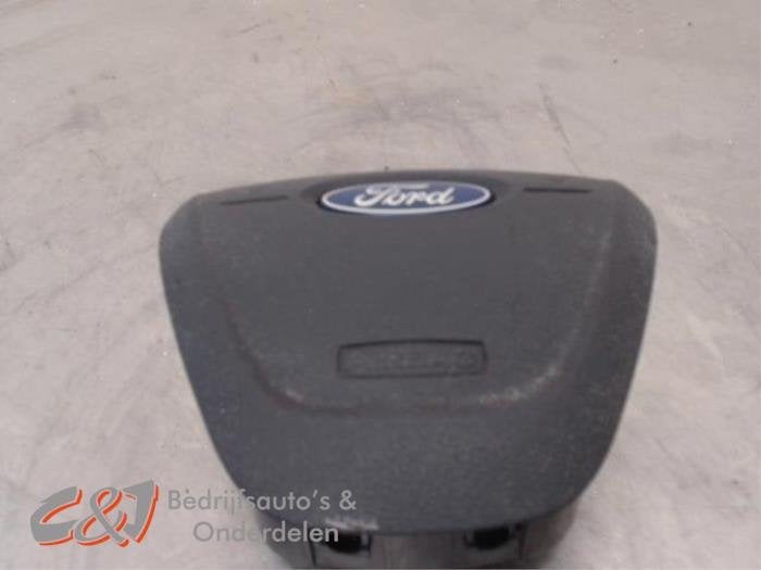 Airbag gauche (volant) d'un Ford Transit Custom, -, 3 mois de garantie, -, -