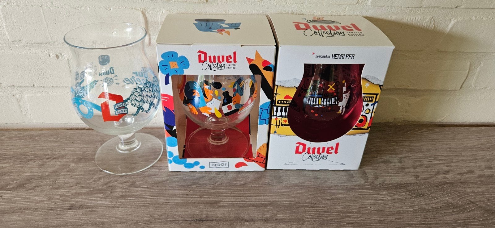 3 verres duvel, Collections, Actions de supermarché, Enlèvement ou Envoi