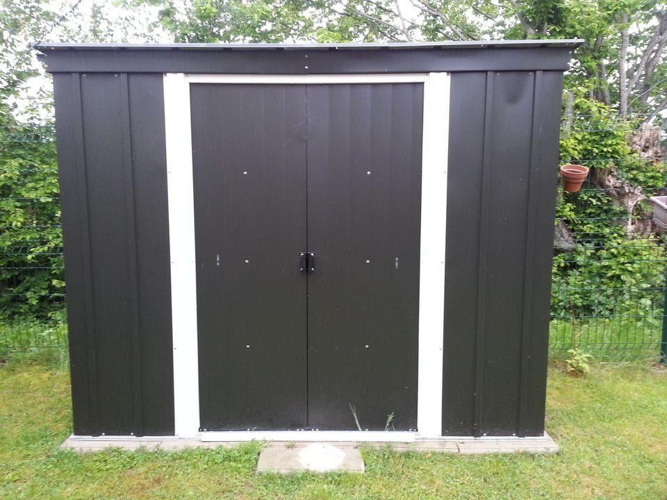 abri de jardin, Enlèvement, Utilisé, Métal, Abri de jardin