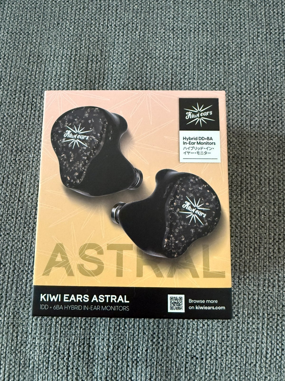 Kiwi Ears Astral – 1DD+6BA hybrid IEM – muziek & gaming, Ophalen of Verzenden, Zo goed als nieuw