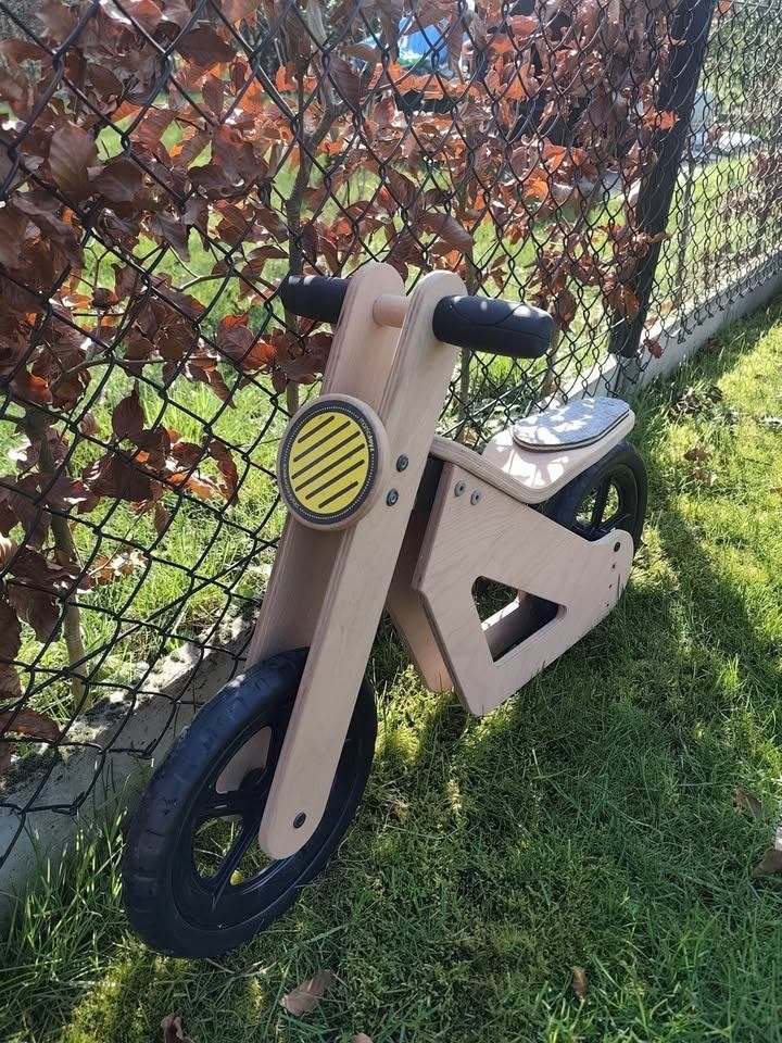 Houten loopfiets, Kinderen en Baby's, Ophalen, Zo goed als nieuw, Loopfiets