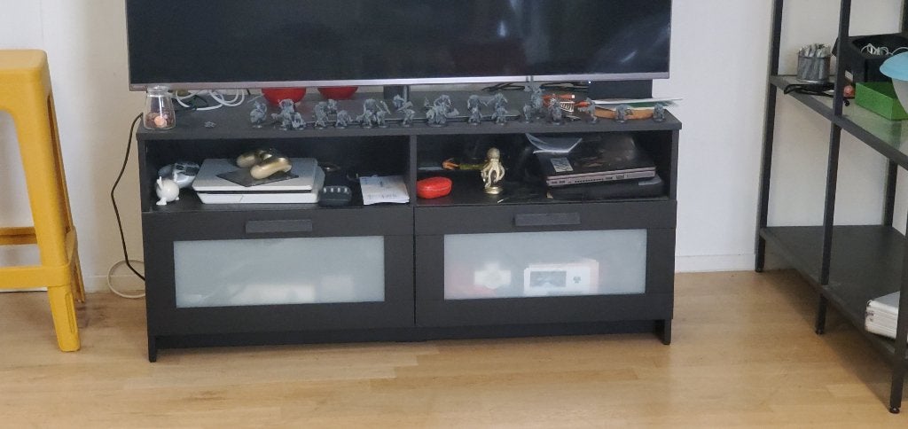 Tv-meubel, Huis en Inrichting, Kasten |Televisiemeubels, Ophalen, 100 tot 150 cm, Minder dan 100 cm, 25 tot 50 cm
