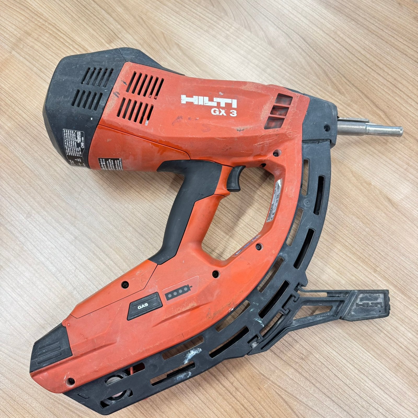 Hilti GX 3 Gasaangedreven Schiethamer, Enlèvement, Utilisé