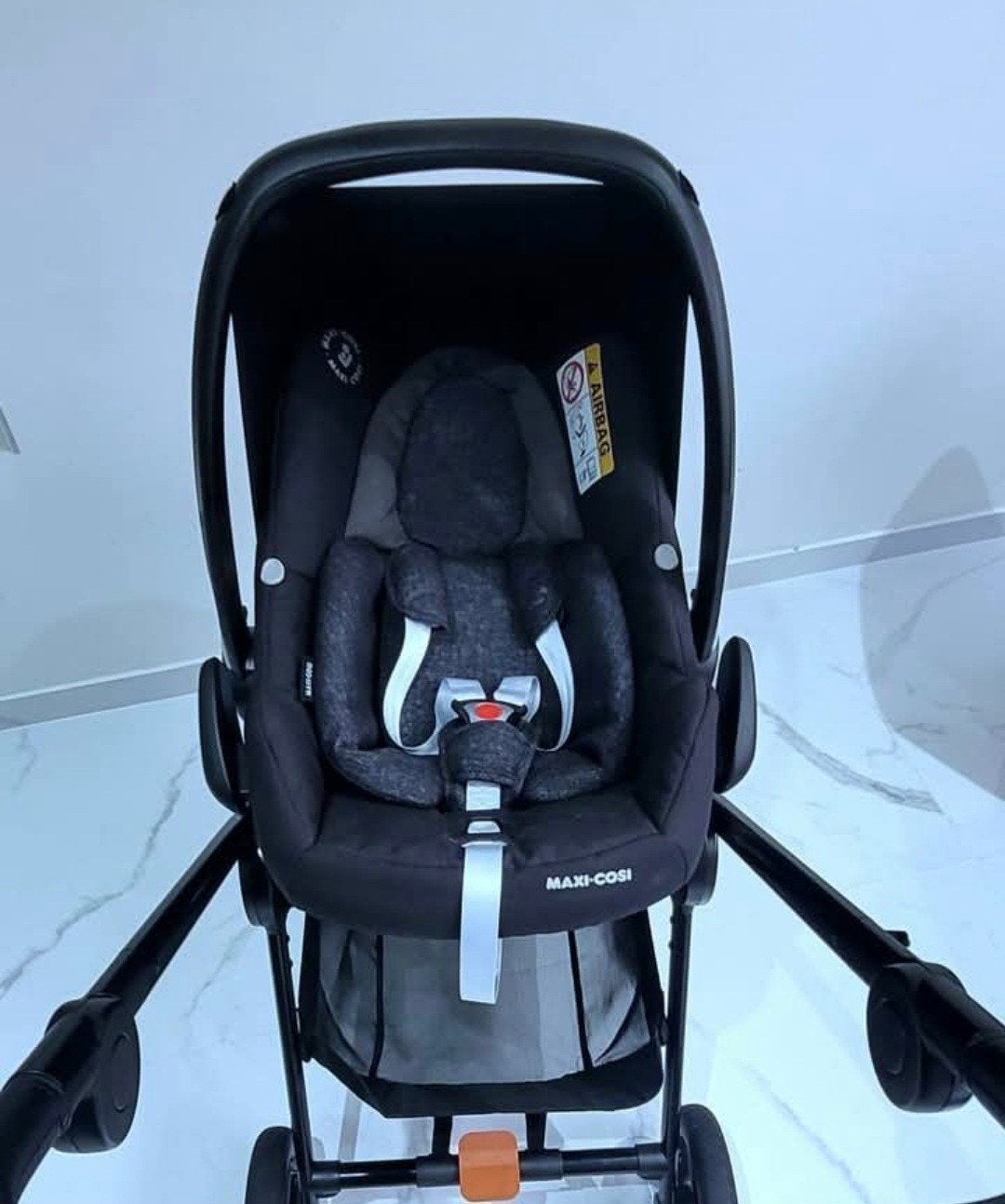 kinderwagen 3 în 1, Ophalen