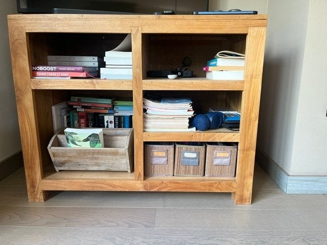 Open kast / TV-meubel, Moins de 100 cm, Enlèvement, Utilisé, Pin