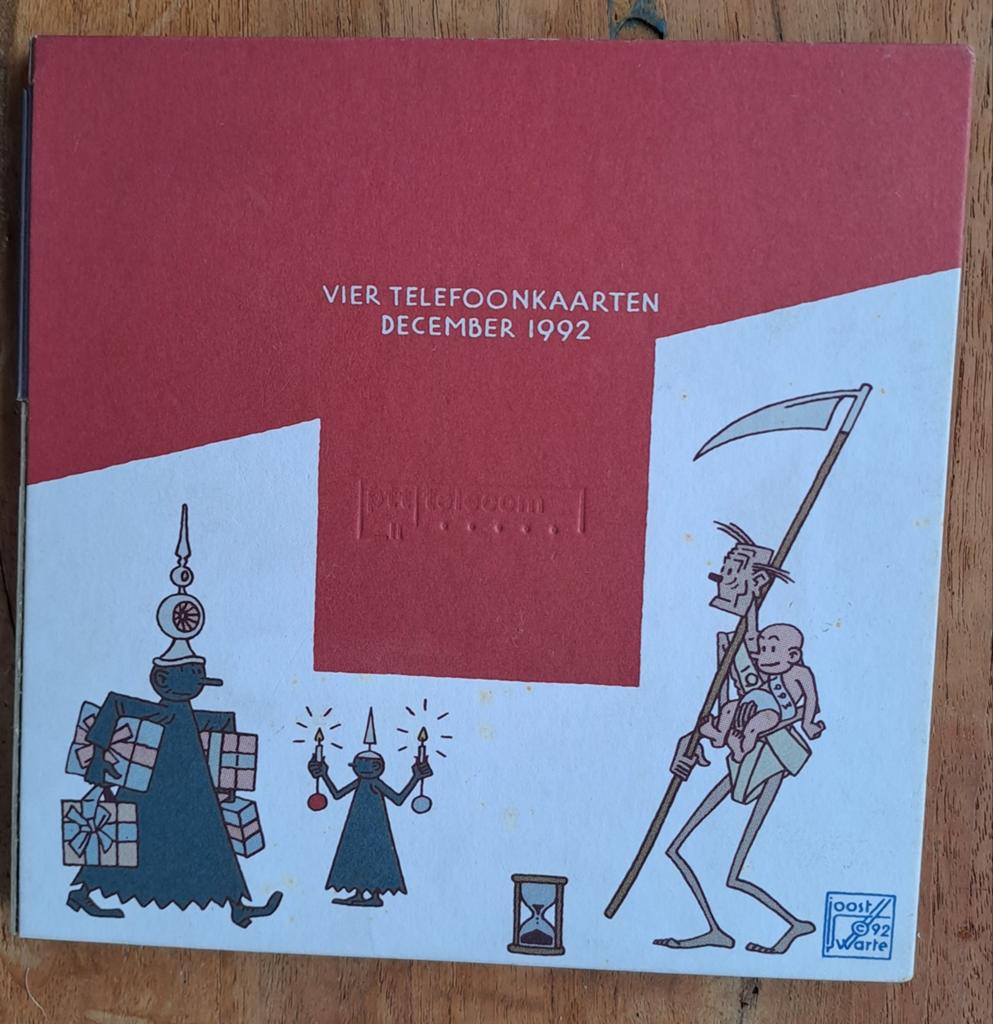 Verzamelmapje telefoonkaarten Joost Swarte, Ophalen of Verzenden