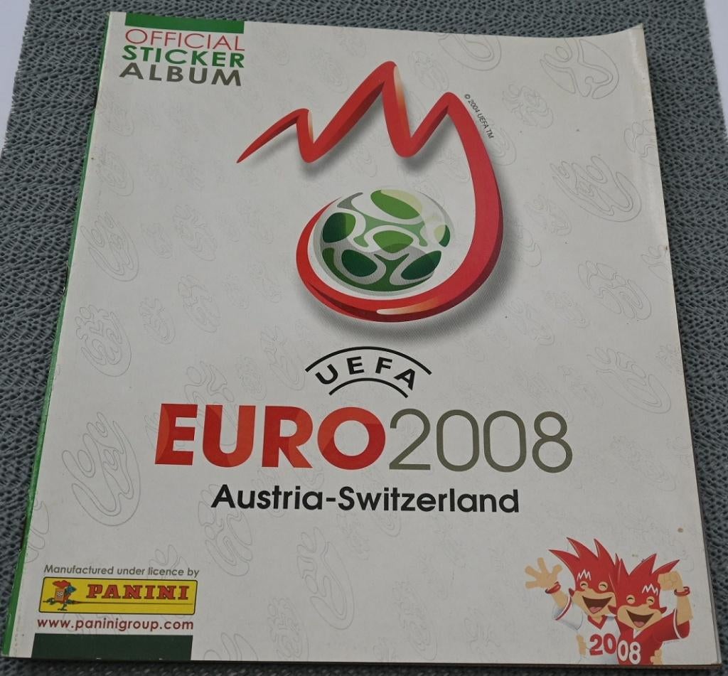 Panini / Euro 2008 Austria - Switzerland / Leeg album, Verzamelen, Ophalen of Verzenden, Zo goed als nieuw, Boek of Tijdschrift