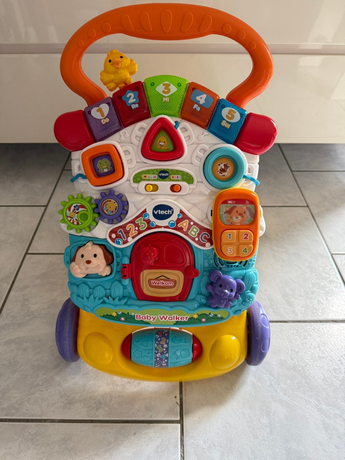 Loopwagentje van Vtech, Ophalen, Zo goed als nieuw