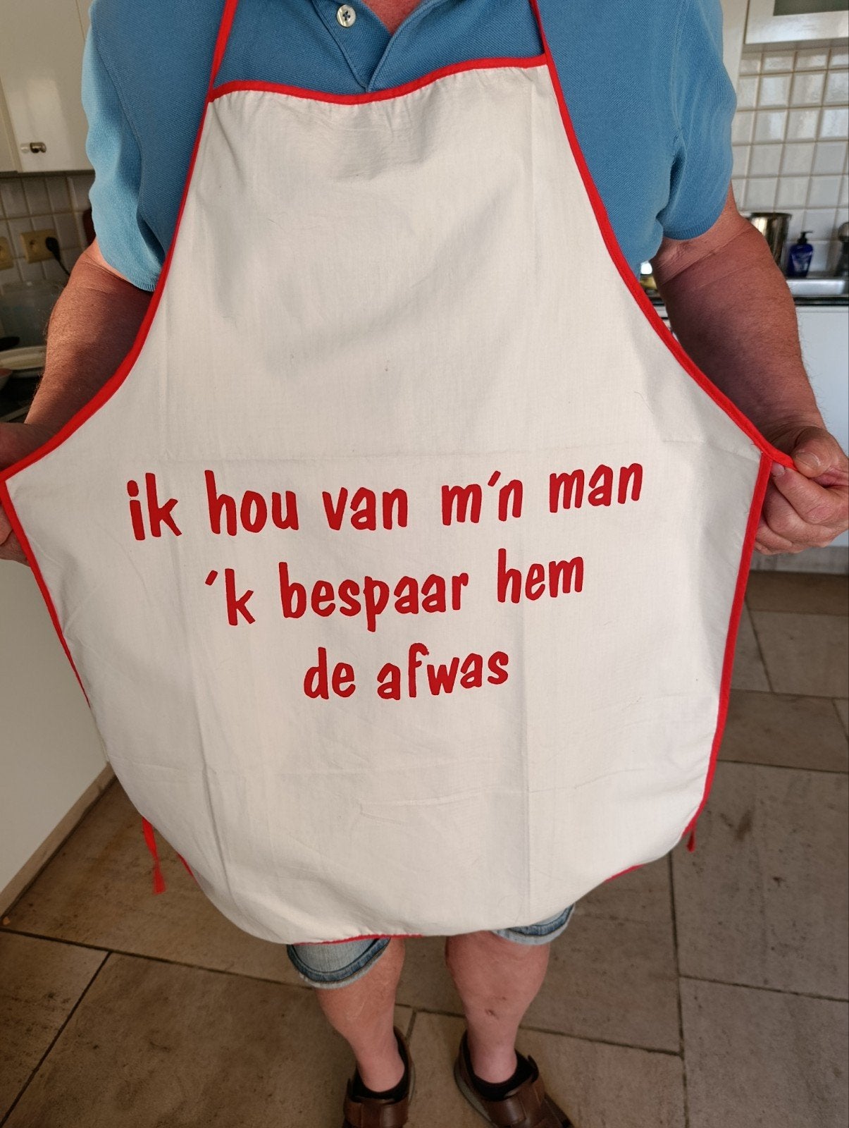 Mooi keukenschortje, Diversen, Sinterklaas, Ophalen