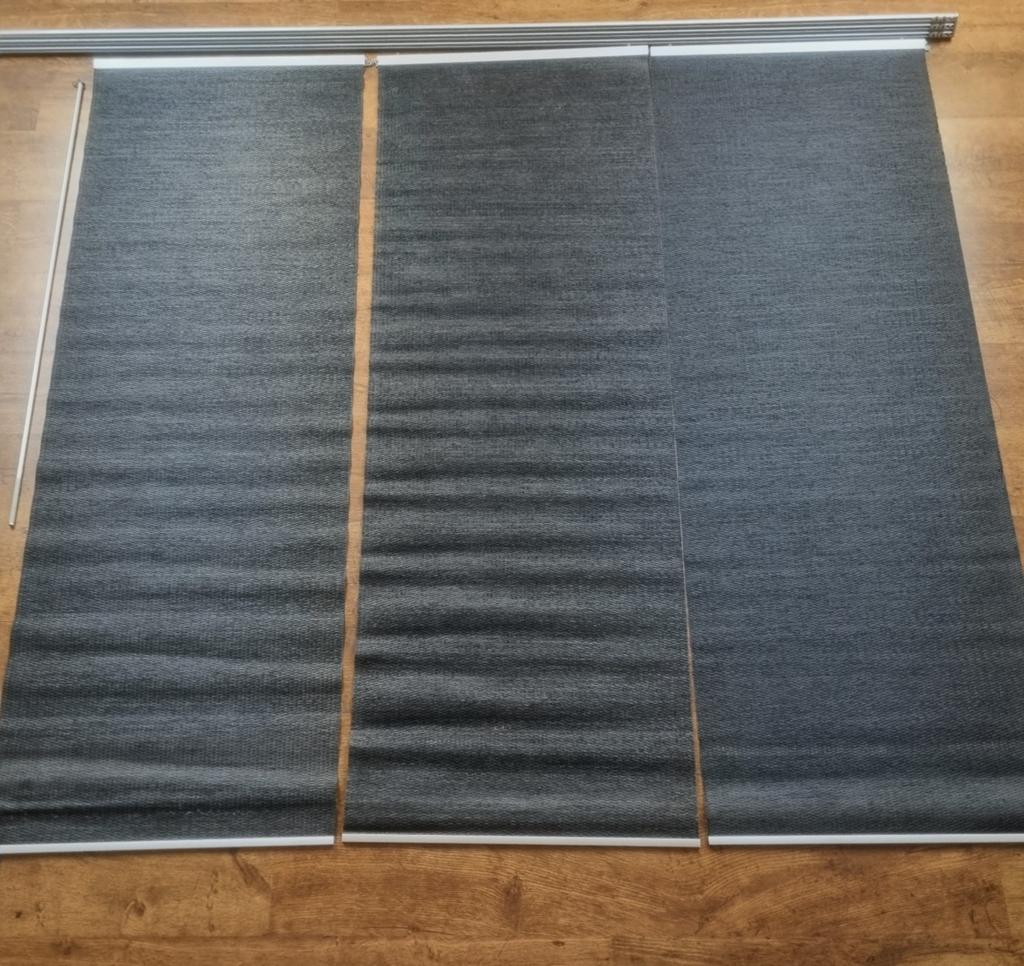 rideaux à panneaux kvartal IKEA, 200 cm ou plus, Utilisé, Noir, 150 à 200 cm
