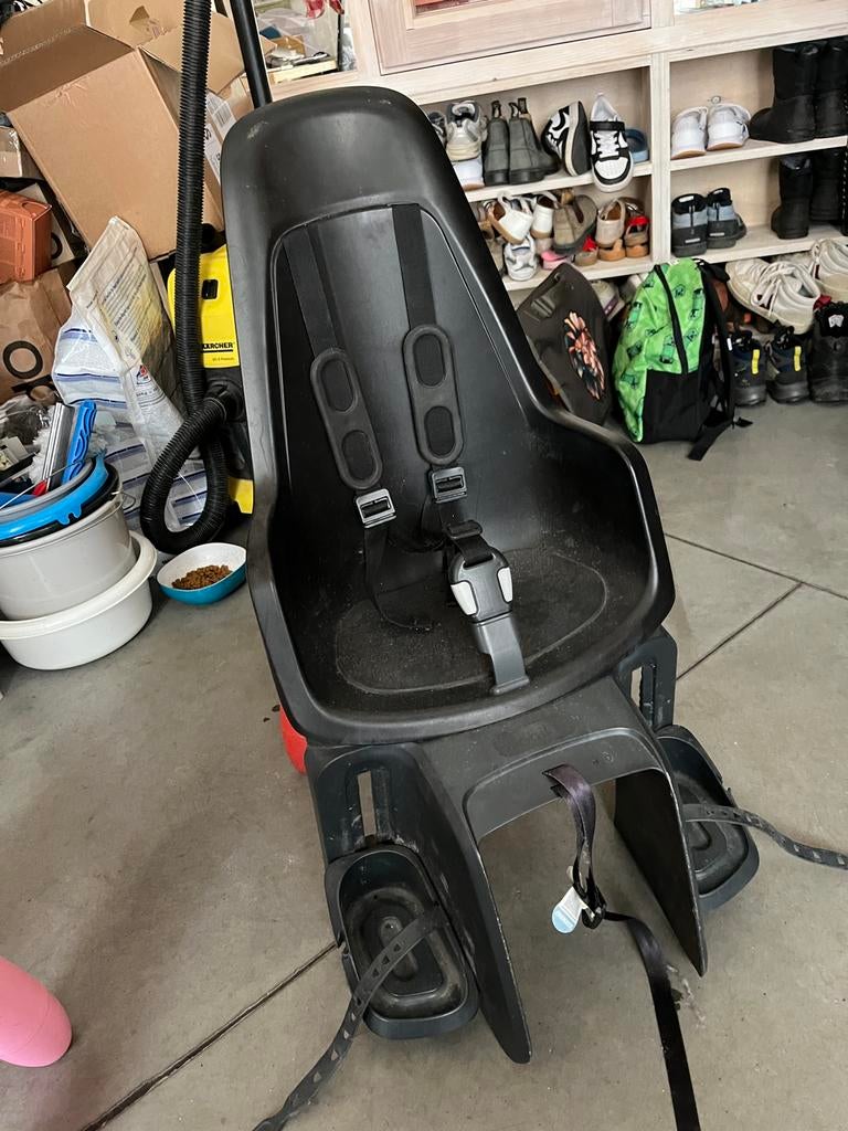Bobike One maxi fietsstoel zwart (inklemming) tot 22kg, Enlèvement, Comme neuf