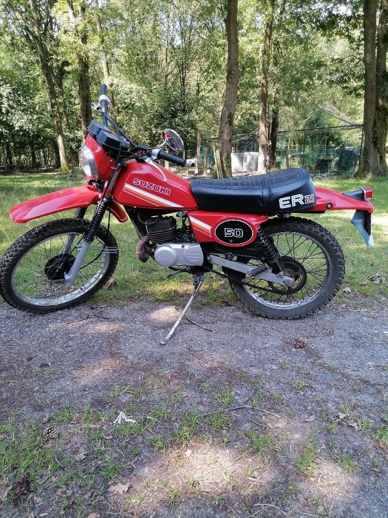 Suzuki er 21, Enlèvement ou Envoi, 5 vitesses, 49 cm³, Utilisé