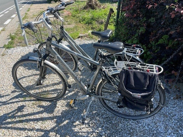 vélos ville TREK – Homme  Femme  Peu utilisés  590 € le lot, Ophalen, Gebruikt, Trek