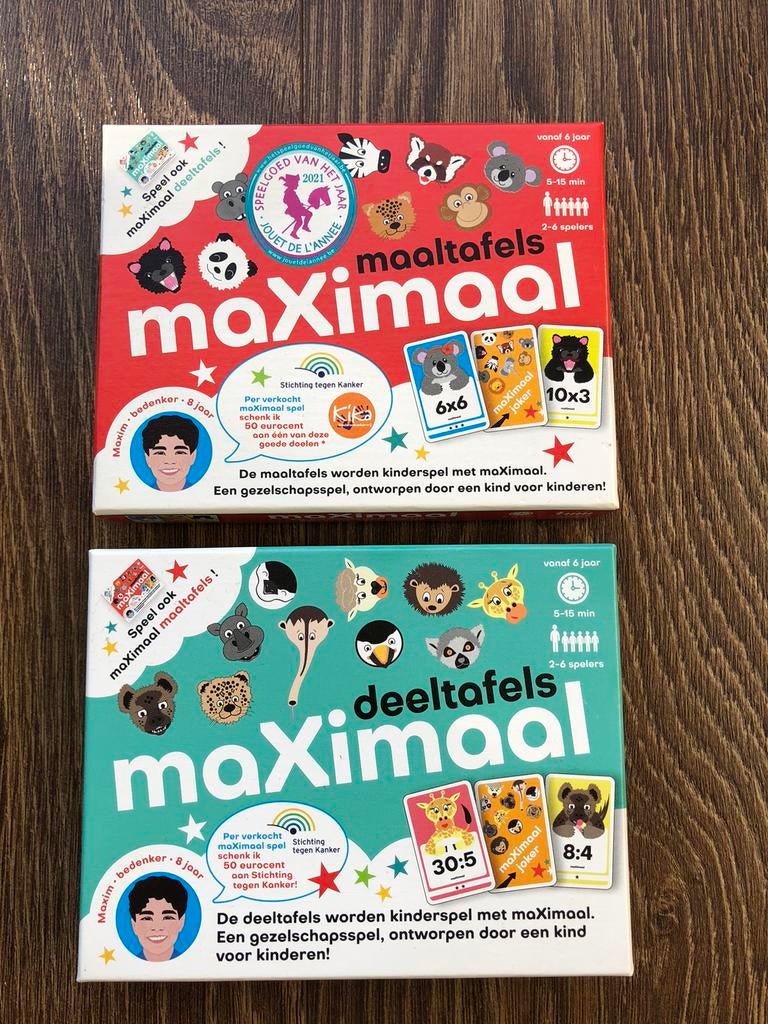 MaXimaal maaltafels & deeltafels, Ophalen of Verzenden, Zo goed als nieuw, Rekenen