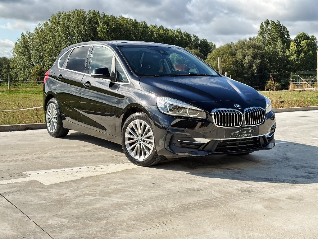 BMW 225xe - 2021 - 93.623 km - PANO - LEDER - CAMERA, Autos, Cuir, Argent ou Gris, Achat, Euro 6