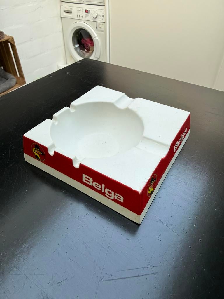 Vintage belga asbak, Verzamelen, Ophalen of Verzenden, Zo goed als nieuw, Asbak