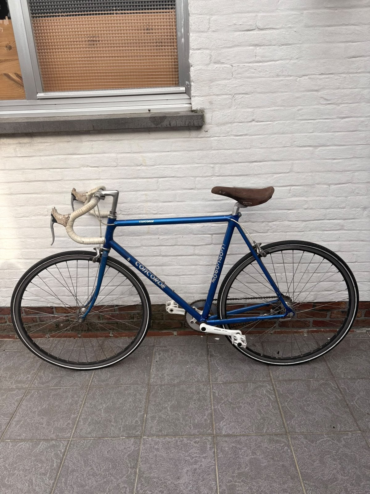 Vintage koersfiets, Gebruikt, Velgrem, 53 tot 57 cm, Ophalen