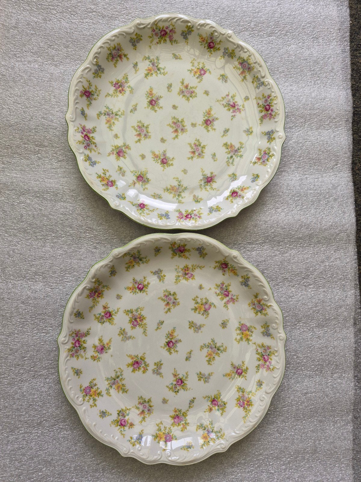 Grote vintage borden van victoria, Antiek en Kunst, Ophalen