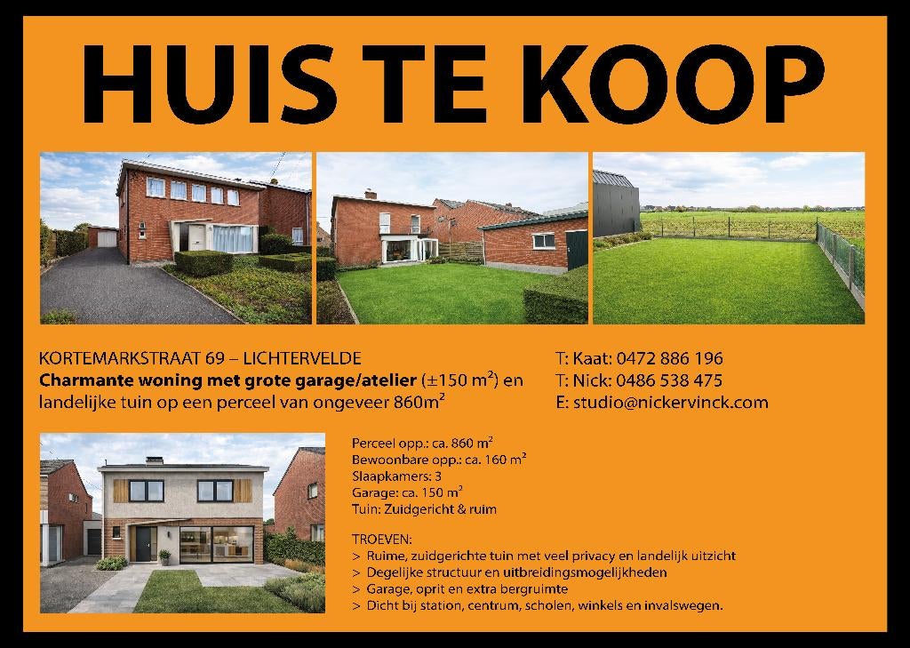huis te Lichtervelde, Immo, Lichtervelde, 605 kWh/m²/jaar, 500 tot 1000 m², Vrijstaande woning
