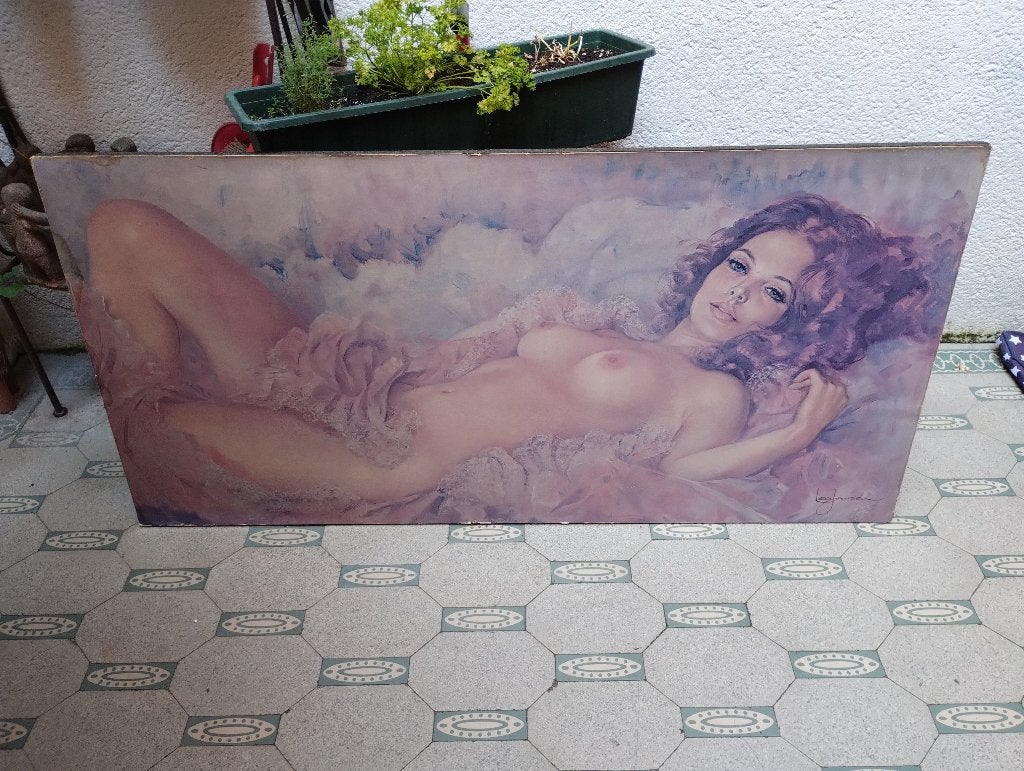 Leo jansen, Antiquités & Art, Art | Dessins & Photographie, Enlèvement, Affiche, Aquarelle