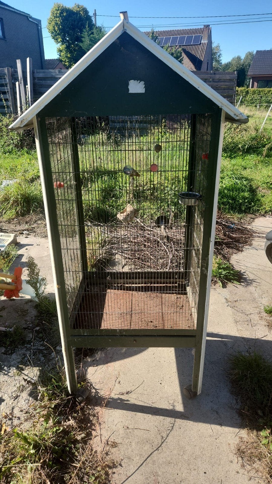 vogelkooi, Ophalen, Vogelkooi