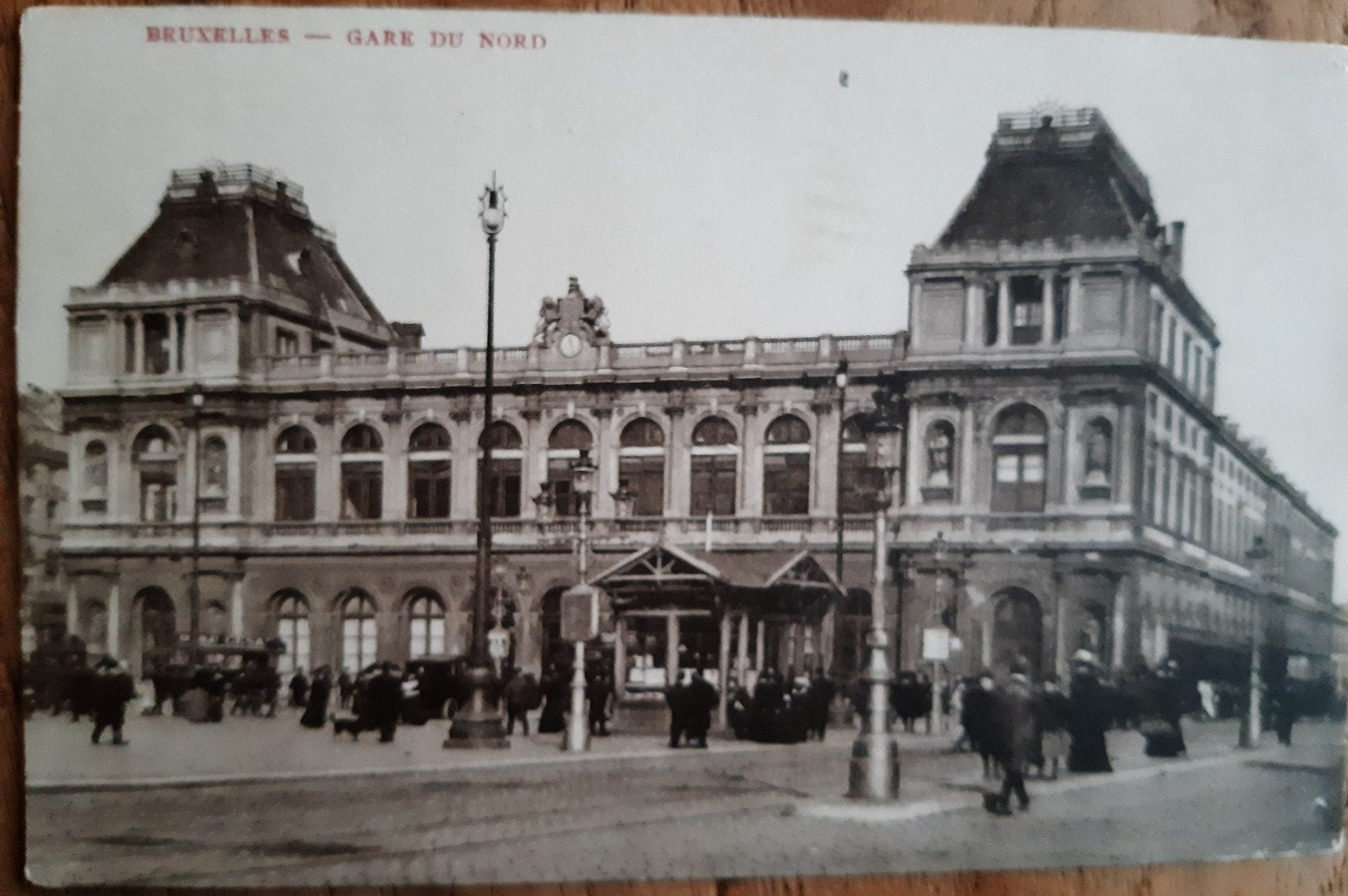 BRUXELLES GARE DU NORD station BRUSSEL, Ophalen of Verzenden