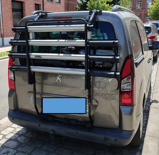 Fietsdrager, Auto diversen, Fietsendragers, Ophalen, 3 fietsen of meer, Gebruikt, Achterklepdrager